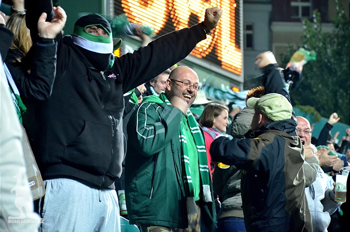DĚNÍ NA TRIBUNÁCH: Bohemians - Boleslav