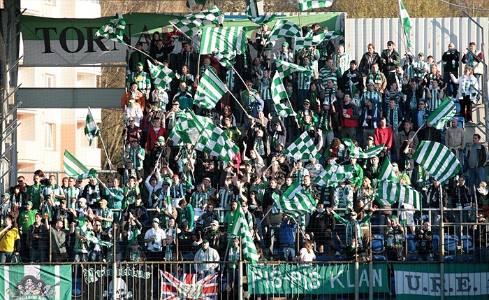 Kotel Bohemky před zápasem