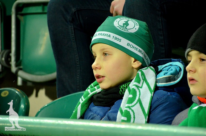 Dění na tribunách: Bohemians - Zbrojovka