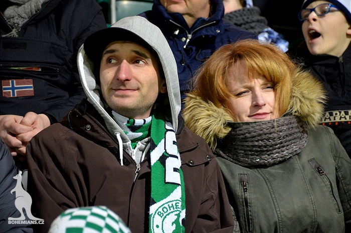 Dění na tribunách: Bohemians - Zbrojovka
