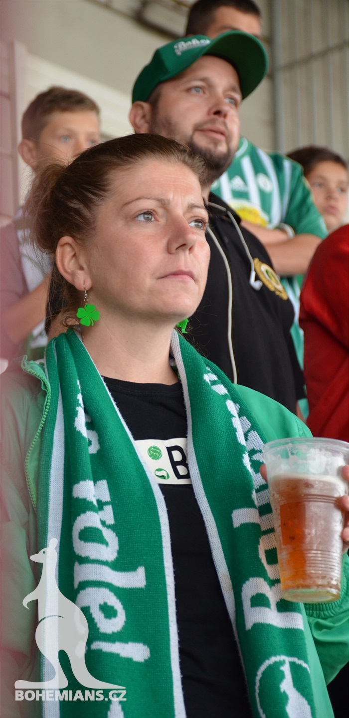DĚNÍ NA TRIBUNÁCH: Dukla - Bohemians