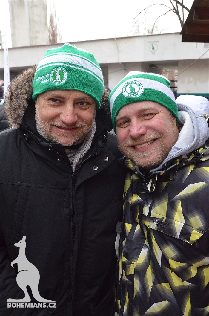 Dění na tribunách: Bohemians - Teplice