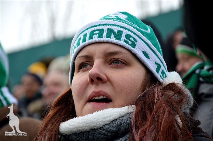 Dění na tribunách: Bohemians - Teplice