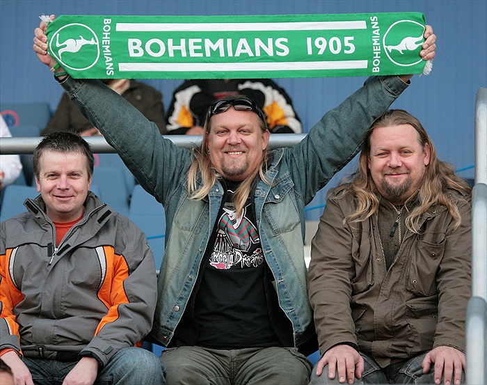 Fanoušci Bohemky byli všude.