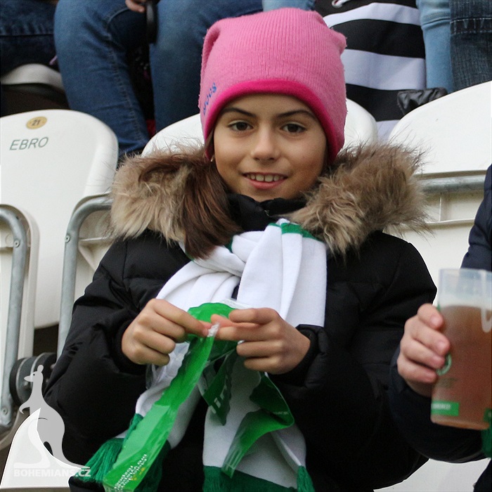 Dění na tribunách: Bohemians - Dukla