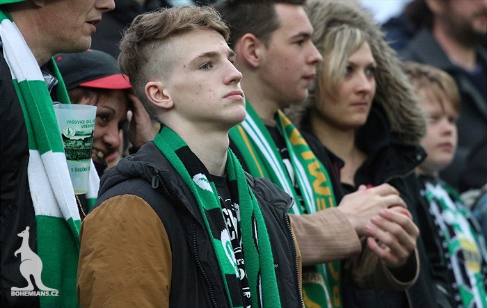 Dění na tribunách: Bohemians - Dukla