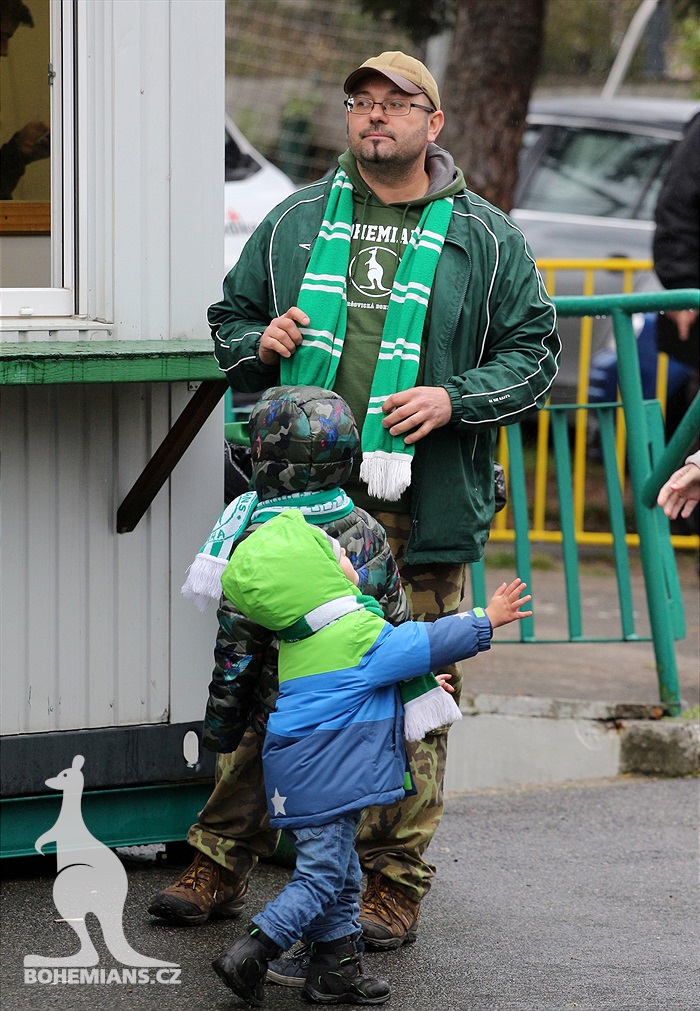 DĚNÍ NA TRIBUNÁCH: Bohemians - Teplice