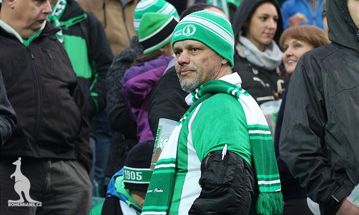 DĚNÍ NA TRIBUNÁCH: Bohemians - Teplice