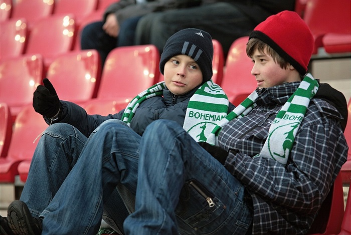 Mladá krev mezi fanoušky Bohemky