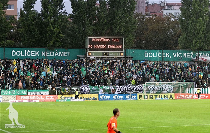 Bohemians - Hradec Králové 1:2 (1:2)