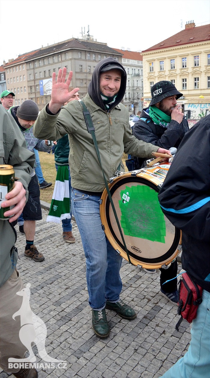 Dění na tribunách: Sparta - Bohemians