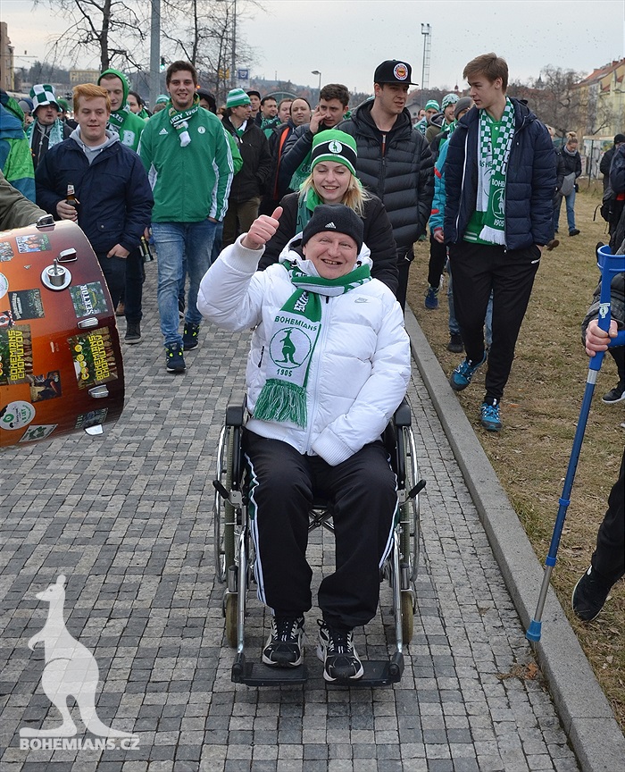 Dění na tribunách: Sparta - Bohemians