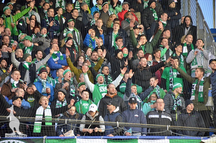 Dění na tribunách: Sparta - Bohemians