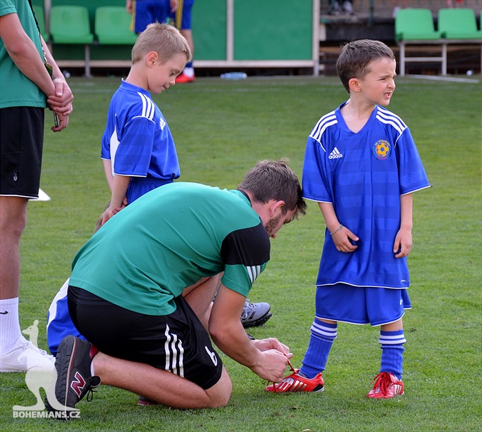 Dění na tribunách Bohemians - Jihlava 1:1