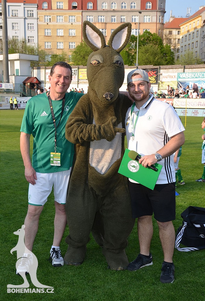 Dění na tribunách Bohemians - Jihlava 1:1