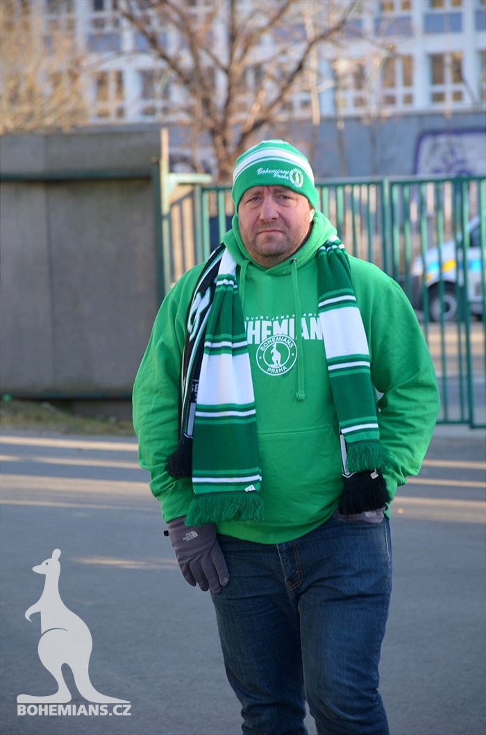 Dění na tribunách: Slavia - Bohemians