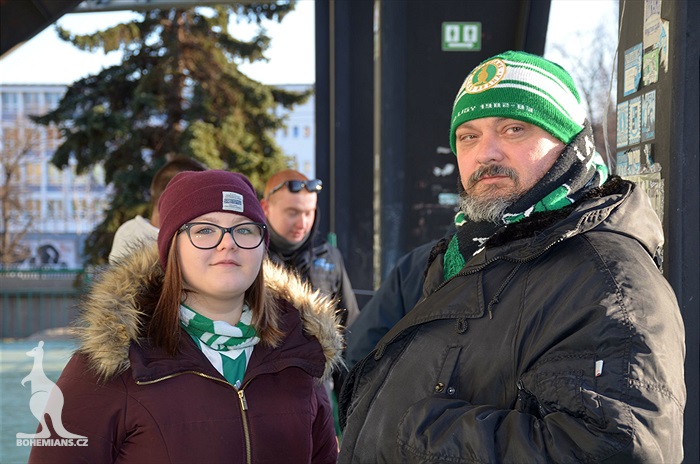 Dění na tribunách: Slavia - Bohemians