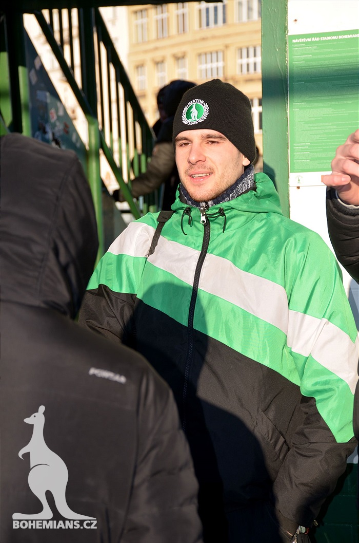 Dění na tribunách: Slavia - Bohemians