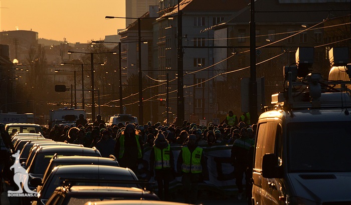 Dění na tribunách: Slavia - Bohemians