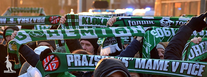 Dění na tribunách: Slavia - Bohemians