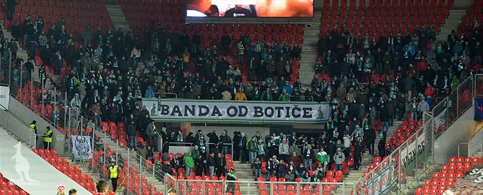 Dění na tribunách: Slavia - Bohemians