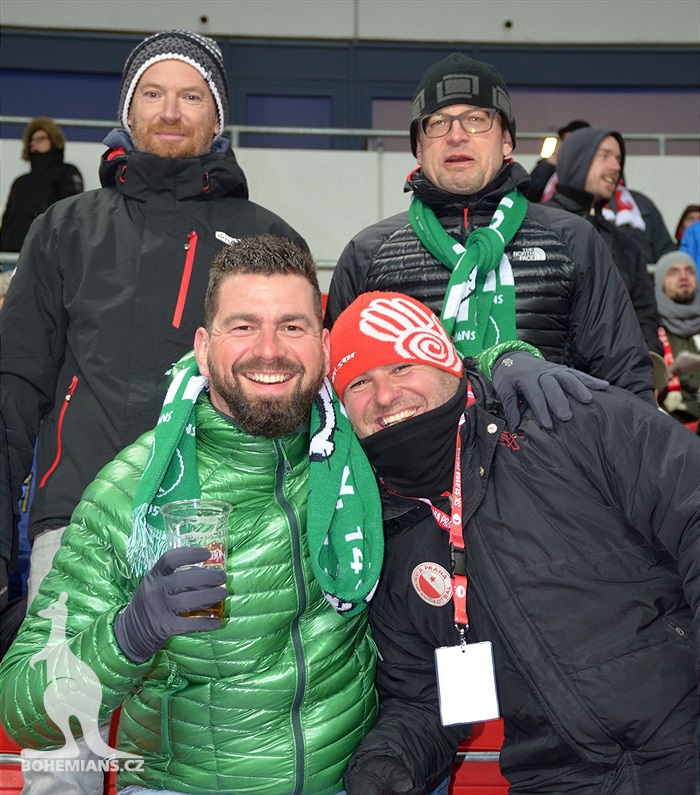 Dění na tribunách: Slavia - Bohemians
