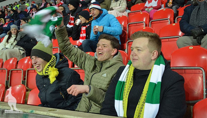 Dění na tribunách: Slavia - Bohemians
