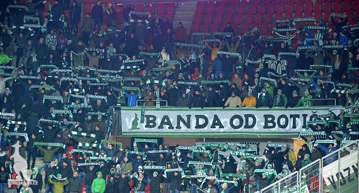 Dění na tribunách: Slavia - Bohemians