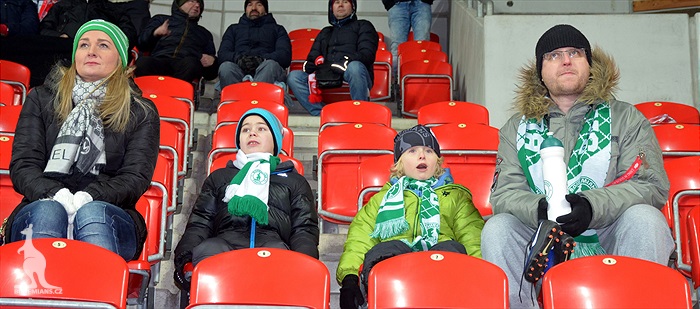 Dění na tribunách: Slavia - Bohemians