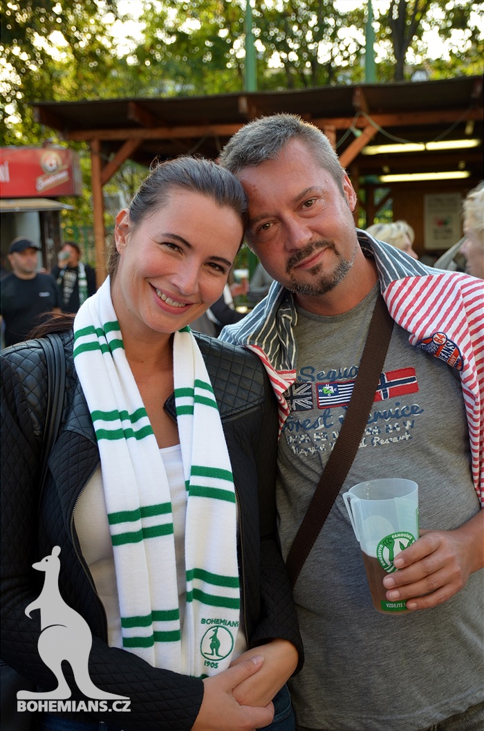 DĚNÍ NA TRIBUNÁCH: Bohemians - Příbram