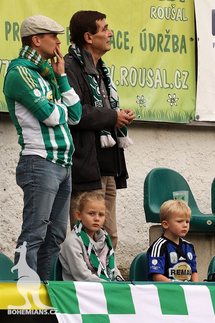 Dění na tribunách: Bohemians - Jablonec