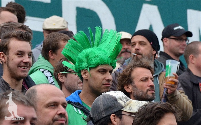 Dění na tribunách: Bohemians - Jablonec
