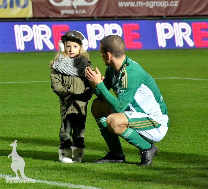 Dění na tribunách: Bohemians - Králův Dvůr