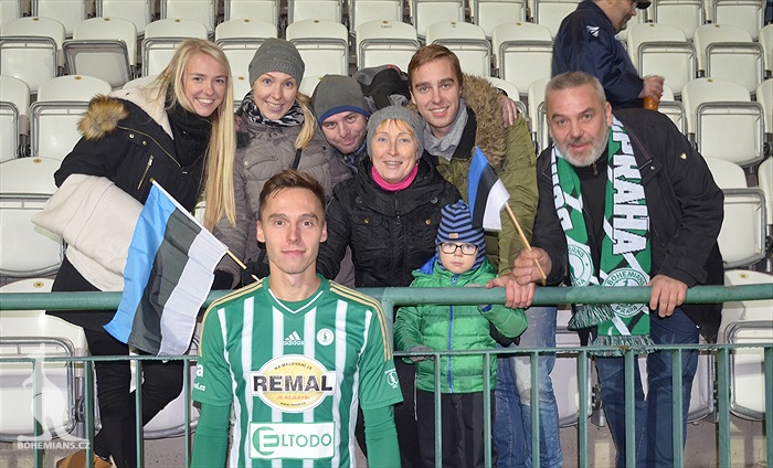 Dění na tribunách: Bohemians - Králův Dvůr