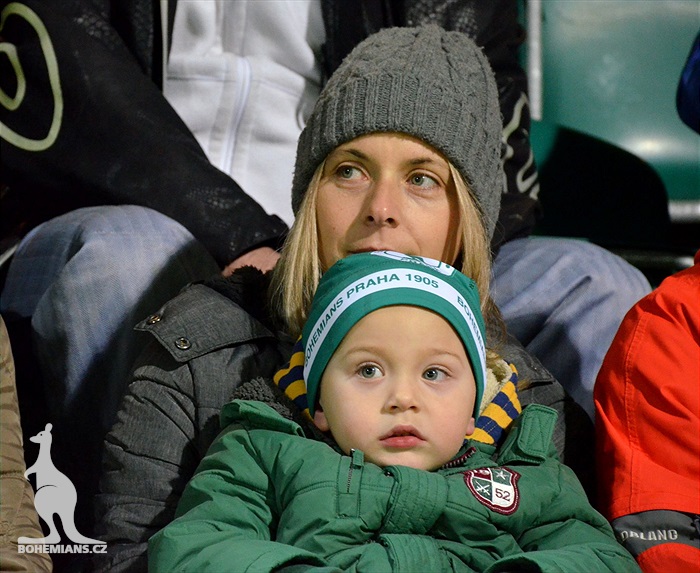 Dění na tribunách: Bohemians x Liberec