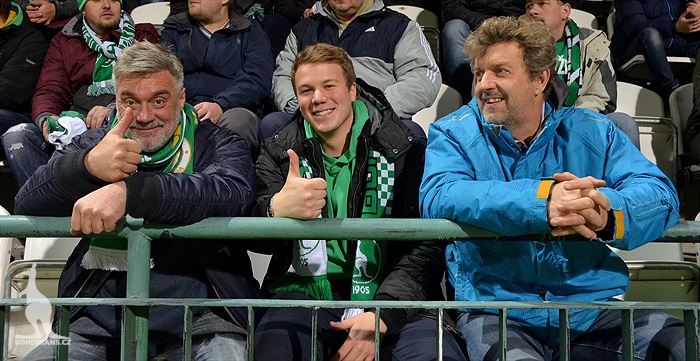 Dění na tribunách: Bohemians x Liberec