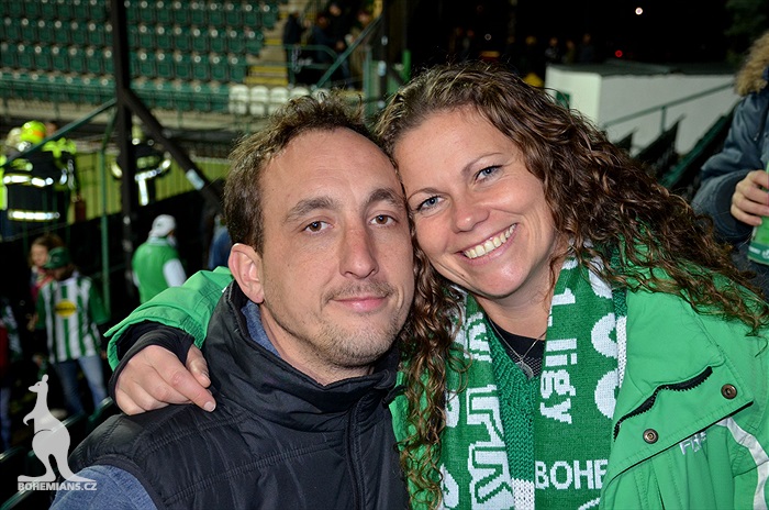 Dění na tribunách: Bohemians x Liberec