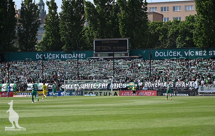 Bohemians - Olomouc 0:1 (0:0)