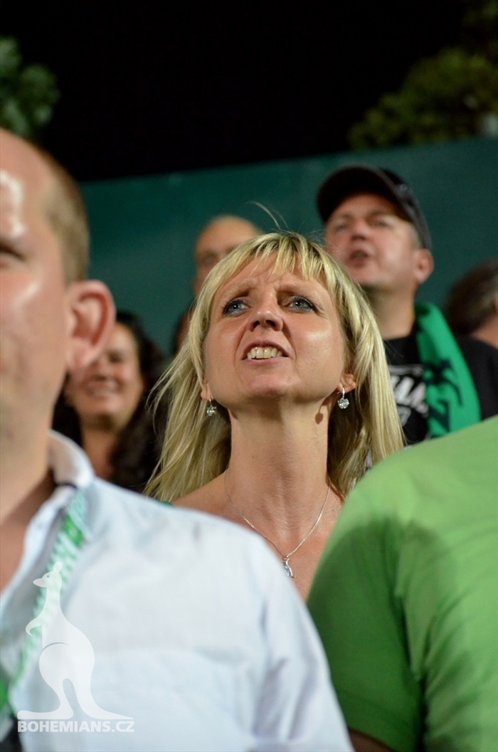 DĚNÍ NA TRIBUNÁCH: Bohemians - Jablonec