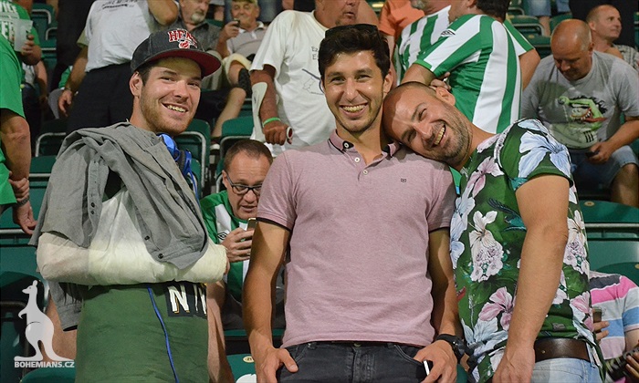 DĚNÍ NA TRIBUNÁCH: Bohemians - Jablonec