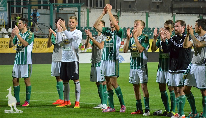 DĚNÍ NA TRIBUNÁCH: Bohemians - Jablonec