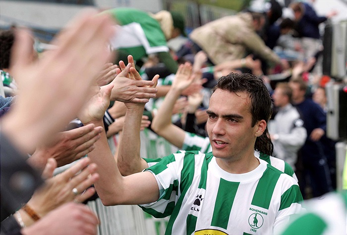 Michal Dian patří mezi oblíbence příznivců zelenobílých.