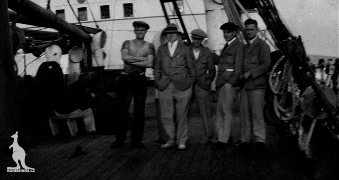 Zdík Prager se svými chlapci se zvěčnili i s lodním topičem