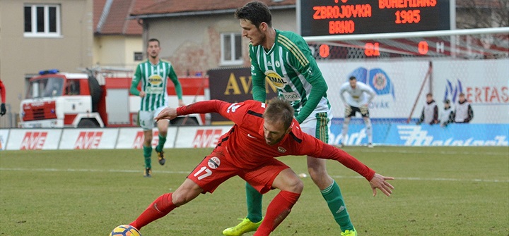 SESTŘIH UTKÁNÍ: Zbrojovka - Bohemians