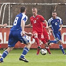 Martin Nešpor při reprezentační premiéře.