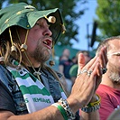 Dění na tribunách: Bohemians - Slovácko