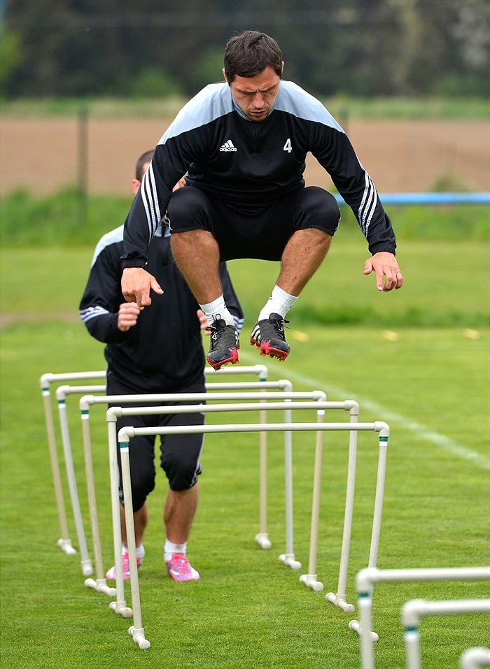 Předzápasový trénink