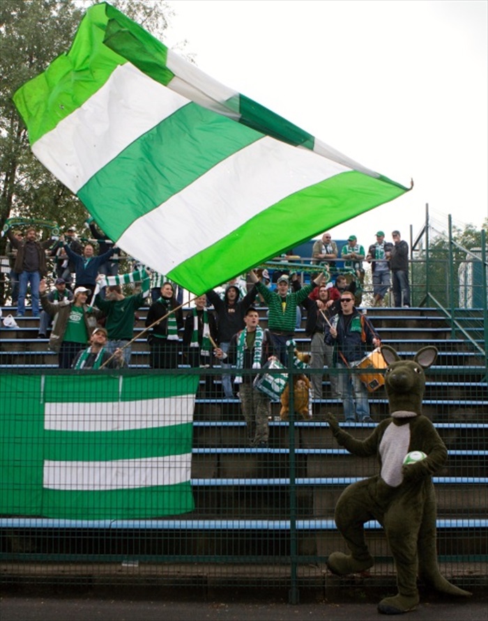 Fanoušci Bohemky cestaovali stovky kilometrů.