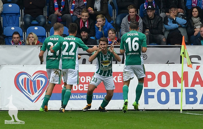 Plzeň - Bohemians 2:1 (0:1) 