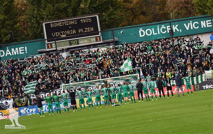 Bohemians - Plzeň 1:1 (0:1)